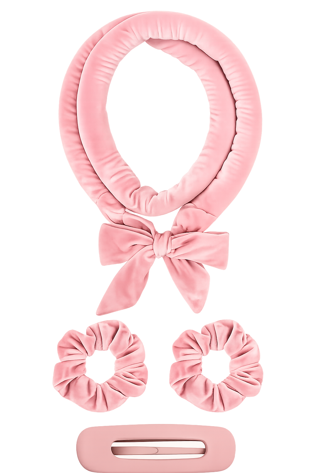 Set Curlse coloris Rose pâle